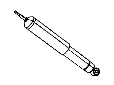 Jeep Wrangler Shock Absorber - 68032197AA