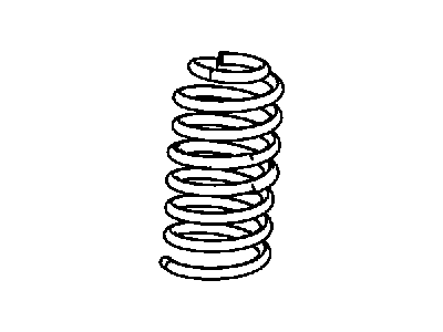 Mopar 52126317AC Front Coil Spring