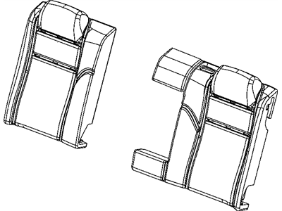 Mopar 5139679AA Foam-Seat Back