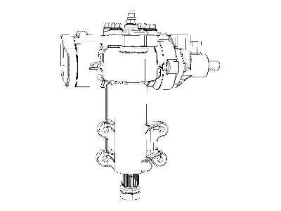 2007 Jeep Wrangler Rack And Pinion - 52059898AD