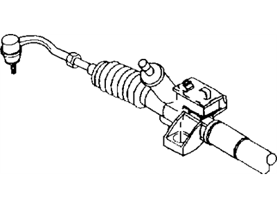 1998 Chrysler Sebring Rack And Pinion - 4656156AB