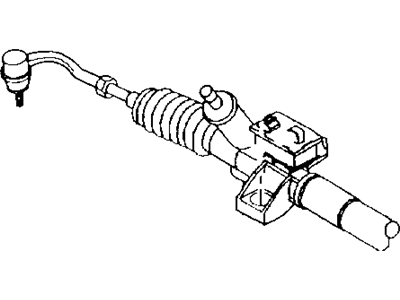 1998 Chrysler Sebring Steering Gear Box - 4656156AB