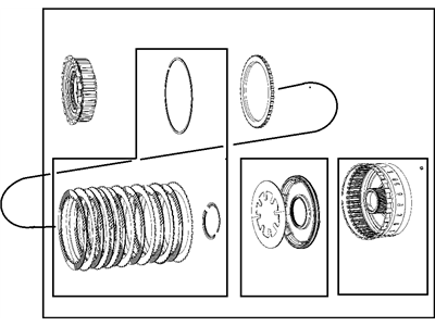 Mopar 52119565AA Clutch-L/R Clutch