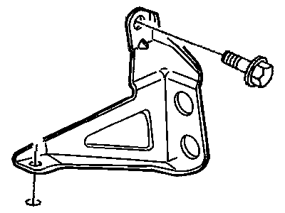 Mopar 52104219 Bracket-Torque Shaft