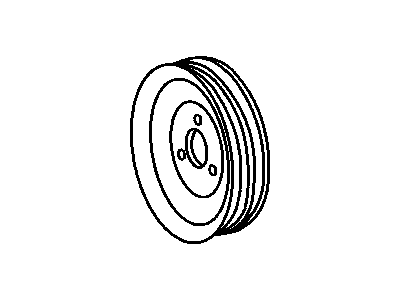 Mopar 5117692AA Pulley-Power Steering Pump