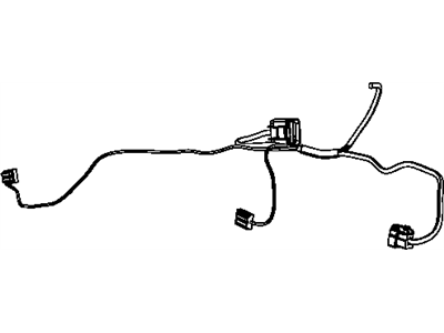 Mopar 68046011AA Wiring-Rear A/C Jumper