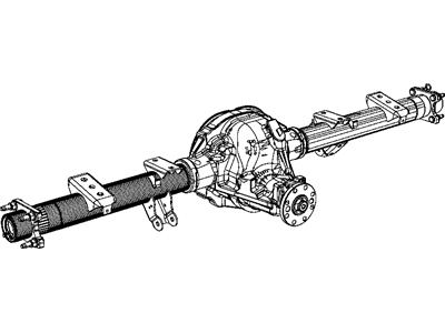 Mopar 68045277AB Axle-Service Rear