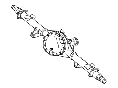 Mopar 5127630AB Axle-Service Rear