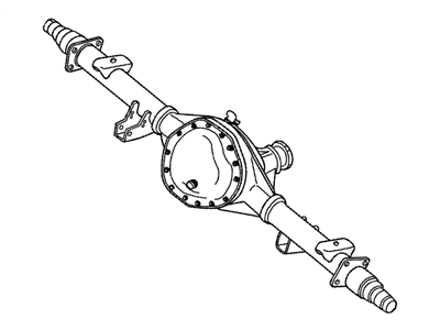 Mopar 5183299AA Axle-Service Rear