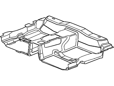 Mopar 1NG32DX9AF Rear Floor