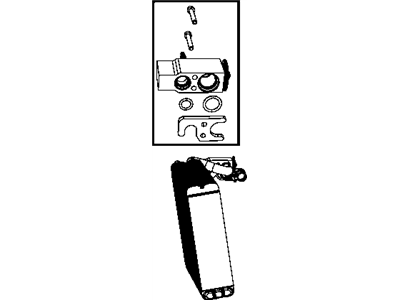 Mopar 68019145AA EVAPORATOR-Air Conditioning