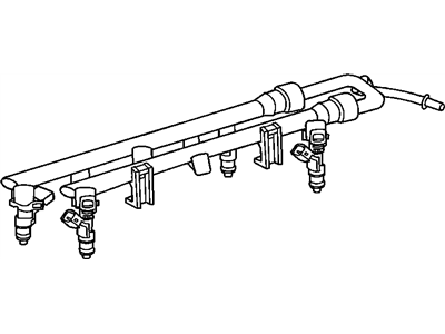 2009 Chrysler 300 Fuel Rail - 4591889AA