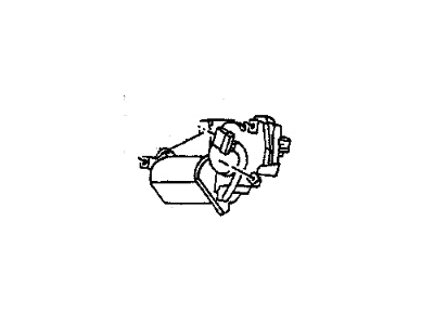 2000 Jeep Wrangler Wiper Motor - R5155322AB