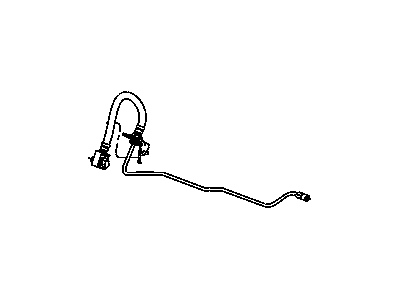 2004 Jeep Wrangler Brake Line - 52128431AB