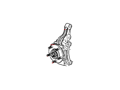 Mopar 5085886AF Front Steering Knuckle