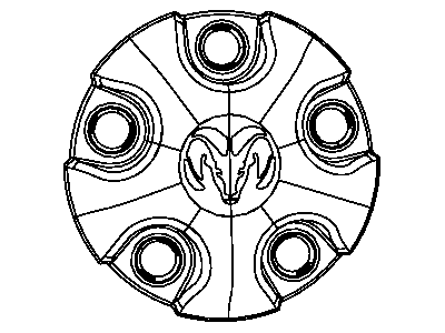 Mopar 52121450AD Wheel Center Cap