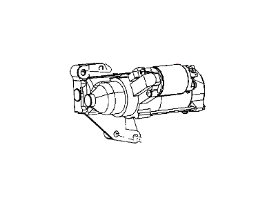 Dodge Caliber Starter Motor - 5033440AA