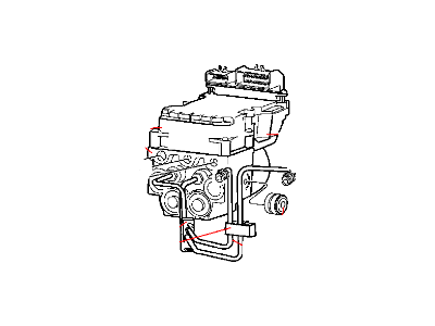 Mopar 55366224AJ Abs Control Module