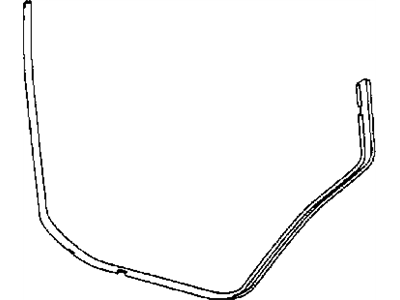 Mopar 55397009AB Channel-Rear Door Lower