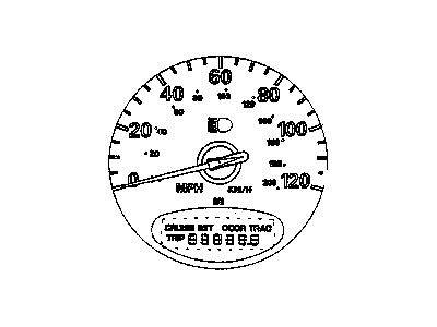 Chrysler PT Cruiser Speedometer - 4671803AF