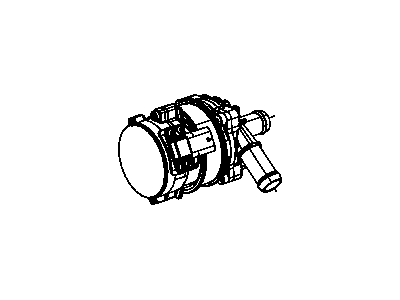 Mopar 55111233AA Pump-Auxiliary Coolant