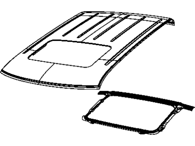 Mopar 68072150AC Roof-Roof