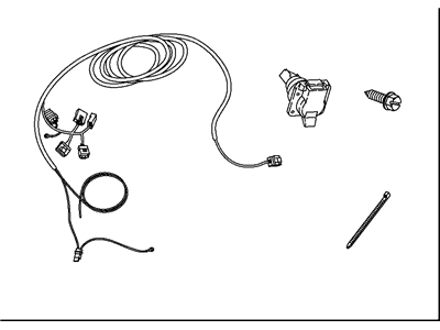 Mopar 82211640 Wiring-Trailer Tow - 7 Way