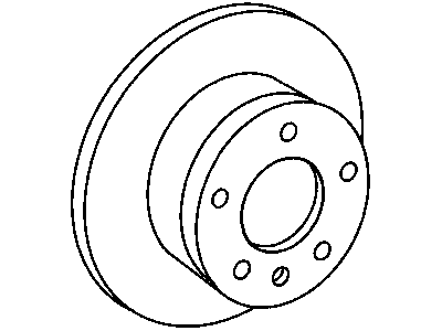 Dodge Sprinter 3500 Brake Disc - V5013606AA