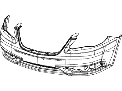 Mopar 68082047AC Front Bumper Cover