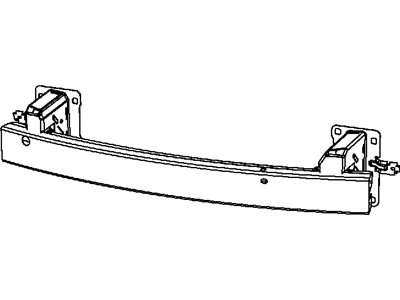 Mopar 5303700AD REINFMNT-Front Bumper