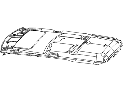 Mopar 1JC311D1AA Headliner