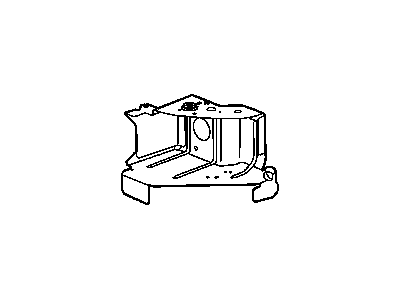 Mopar 5018513AA REINFMNT-HEADLAMP