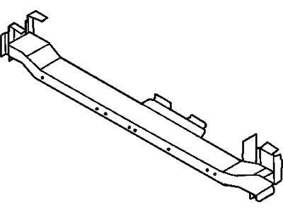 Mopar 4860436AD CROSSMEMBER-Radiator