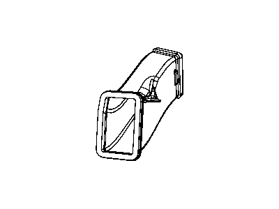 Mopar 55117074AD Duct-A/C Outlet