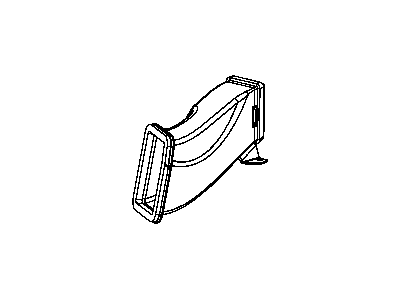 Mopar 55117075AD Duct-A/C Outlet