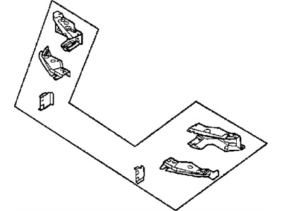 Mopar 4724216AB Panel-HEADLAMP Mounting