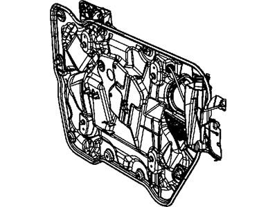 Mopar 68103379AA Panel-Carrier Plate