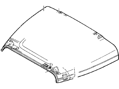 Mopar 55176594AE Hood Panel