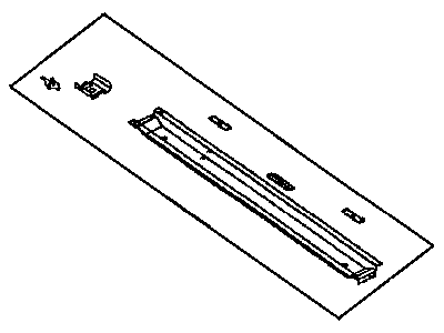 2002 Dodge Durango Rear Crossmember - 55256760AB