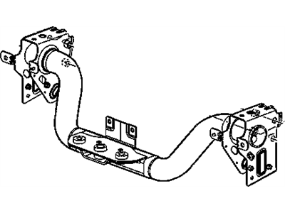 Mopar 52110373AC Rec Kit-Trailer Tow