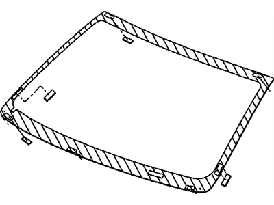 Mopar 68036992AA Windshield-Shipping Assembly - 25 Lite