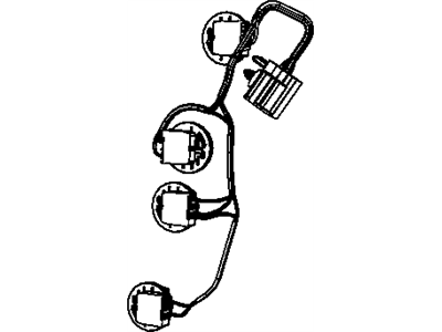 Mopar 68030825AA Wiring-TAILLAMP