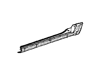 Mopar YK03BP8AB APPLIQUE-Front SILL