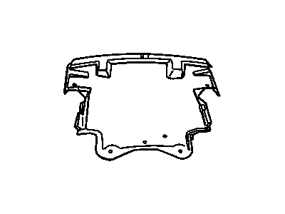 Mopar 5096759AA SHIELDER-Engine Lower