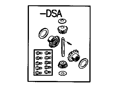 Mopar 4746027 Gear Kit-Center Differential