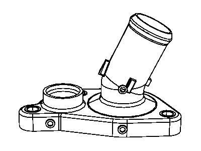 Mopar 4792916AE Housing-THERMOSTAT