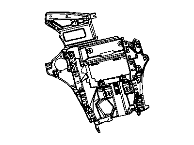 Mopar 5103386AA Nut-Instrument Panel