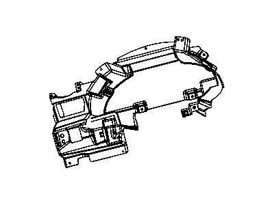 Mopar 5103444AA Support-Instrument Panel