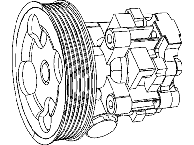 2012 Chrysler 200 Power Steering Pump - R8081999AC