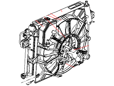 Mopar 55116842AB Engine Cooling Radiator